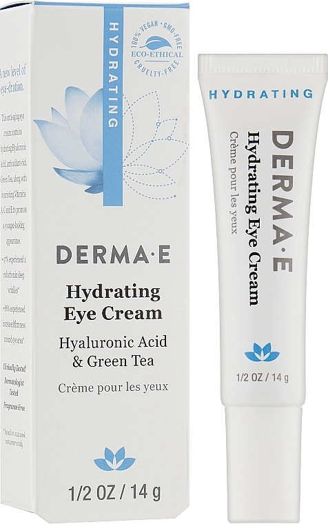 Derma E Увлажняющий крем для век с пикногенолом Hydrating Eye Cream - фото N2