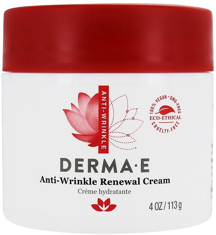 Derma E Відновлювальний зволожувальний крем з ретинолом проти зморшок Anti-Wrinkle Renewal Cream - фото N1