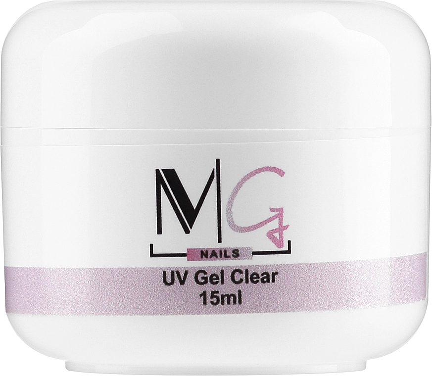 MG Nails Гель для нарощування UV Gel Clear - фото N1