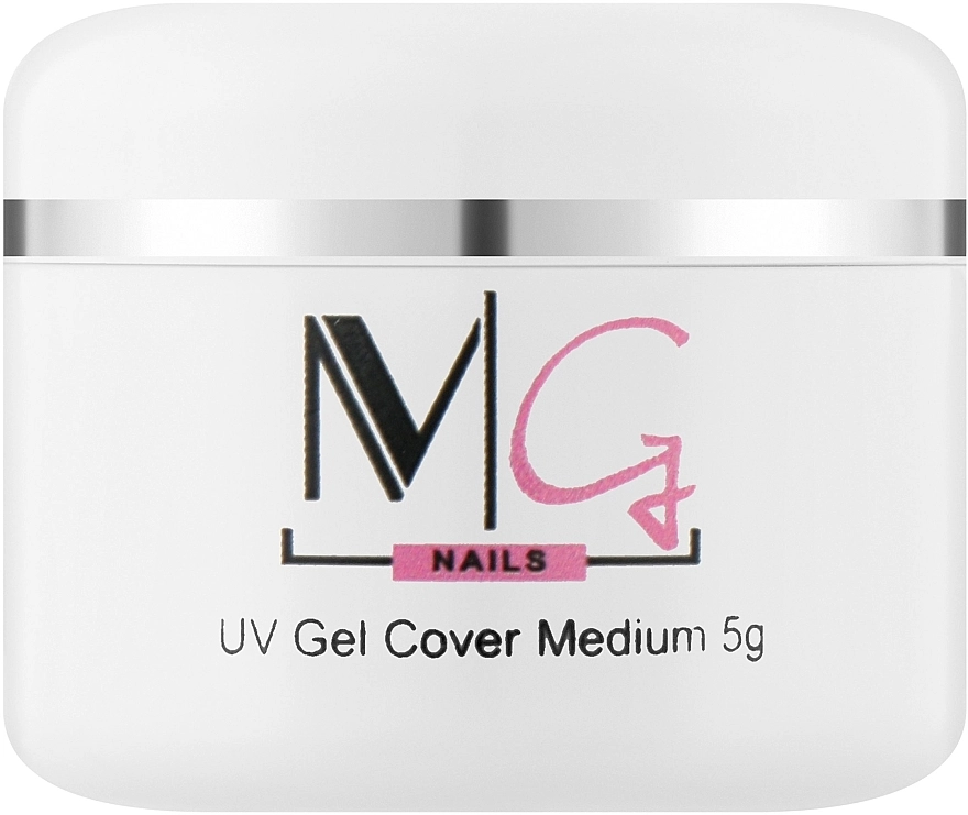 MG Nails Гель камуфлювальний для нарощування UV Gel Medium - фото N1