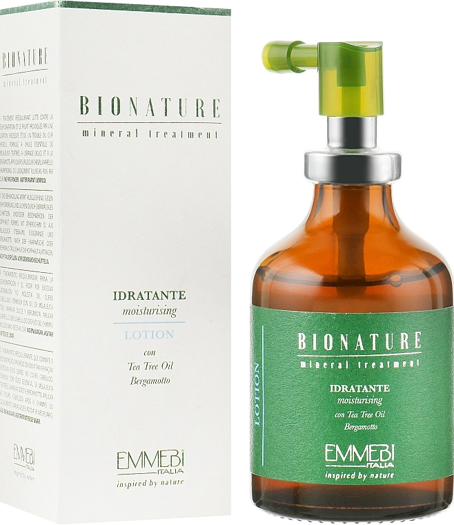 Emmebi Italia Лосьйон зволожувальний з олією чайного дерева BioNatural Mineral Treatment Moisturising Lotion - фото N1