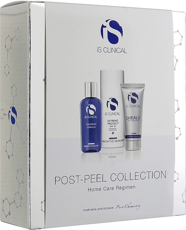 IS CLINICAL Набір Post-Peel Collection Set (gel/60ml + cr/100g + balm/60g) - фото N1