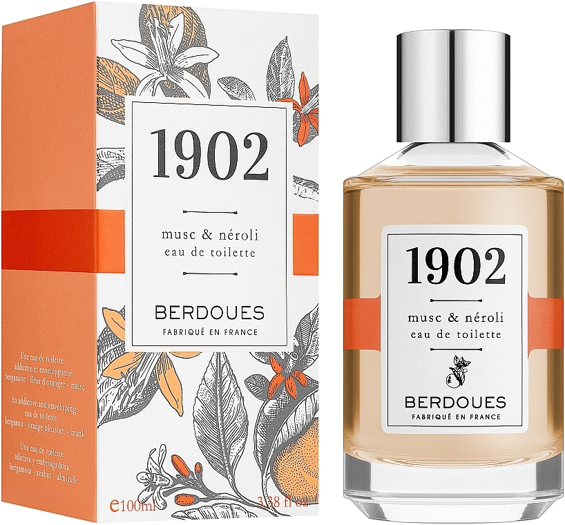 Berdoues 1902 Musc & Neroli Туалетная вода - фото N2