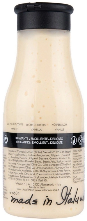 Aquolina Молочко для тела Body Milk Latte Corpo Vanilla - фото N2