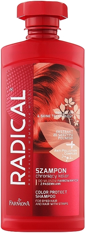 Farmona Шампунь для окрашенных и мелированных волос Radical Pro Color & Shine Technology Shampoo - фото N1