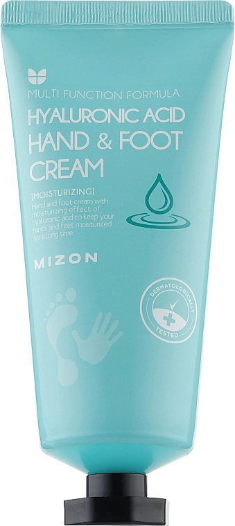 Mizon Увлажняющий крем для рук и ног с гиалуроновой кислотой Hand and Foot Cream Hyaluronic Acid - фото N1