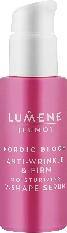 Lumene Зміцнювальна й підтягувальна сироватка для обличчя Lumo Nordic Bloom Anti-wrinkle & Firm Moisturizing V-Shape Serum - фото N1