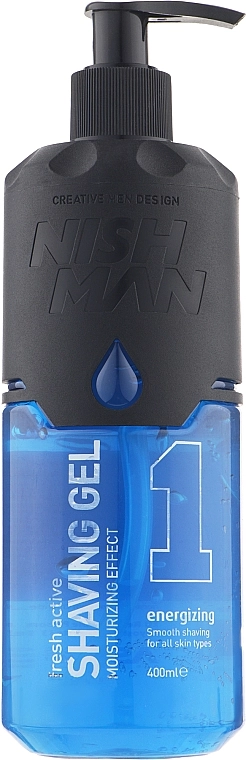 Nishman Гель для гоління Shaving Gel No.1 Fresh Active - фото N1