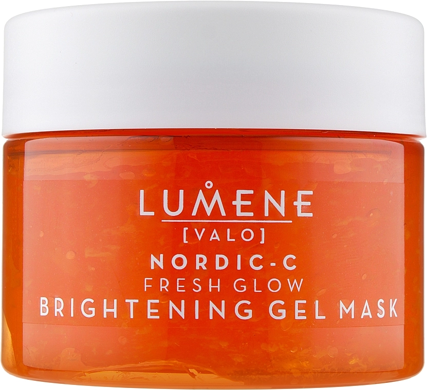 Lumene Осветляющая гелева маска для лица Valo Nordic-C Fresh Glow Brightening Gel Mask - фото N1