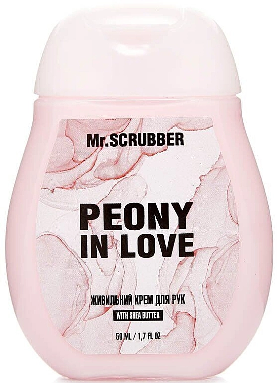 Mr.Scrubber Живильний крем для рук Peony in Love With Shea Butter - фото N1