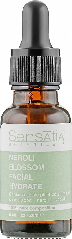 Sensatia Botanicals Зволожувальна емульсія для обличчя "Цвітіння неролі" Neroli Blossom Facial Hydrate - фото N1