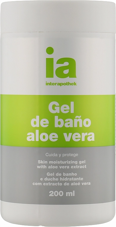 Interapothek Освіжальний гель для душу з екстрактом алое вера Gel De Bano Aloe Vera - фото N1