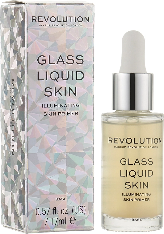 Revolution Skincare Makeup Revolution Glass Liquid Skin Primer Serum Жидкая сыворотка-праймер для кожи - фото N2