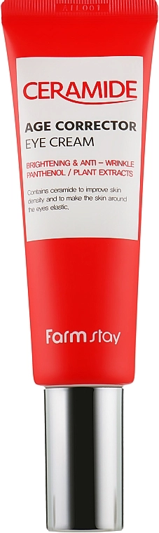 FarmStay Крем з керамідами для шкіри навколо очей Ceramide Age Corrector Eye Cream - фото N2