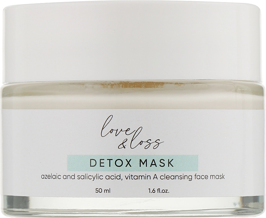 Love&Loss Очищающая детокс-маска для лица Detox Mask - фото N2