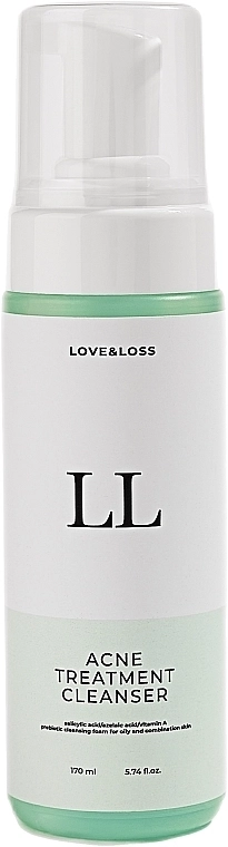 Love&Loss Пінка для вмивання, для проблемної шкіри Acne Treatment Cleanser - фото N1