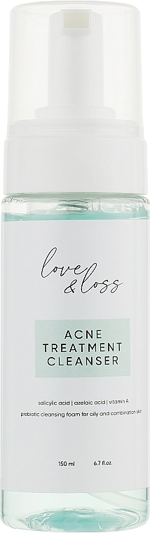Love&Loss Пінка для вмивання, для проблемної шкіри Acne Treatment Cleanser - фото N2