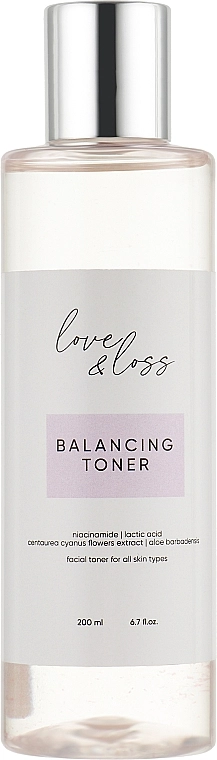 Love&Loss Тонік для усіх типів шкіри Acne Balancing Toner - фото N2