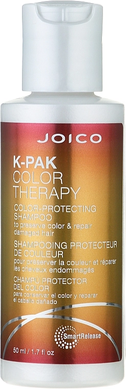Шампунь відновлюючий для фарбованого волосся - Joico K-Pak Color Therapy Shampoo, 50ml - фото N1