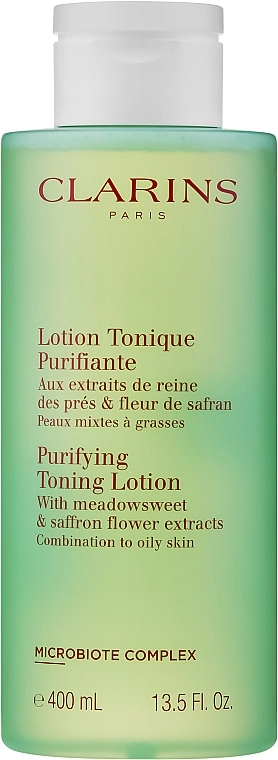 Clarins Тонізувальний лосьйон з екстрактами таволги і гамамелісу Purifying Toning Lotion - фото N4