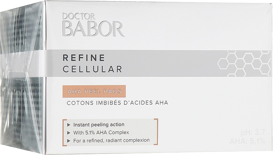 Babor АНА-пілінг диски Doctor Refine Cellular AHA Peel Pads - фото N1