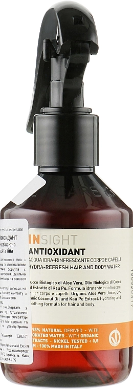 Insight Вода гидро-освежающая для волос и тела Antioxidant Hydra-Refresh Hair And Body Water - фото N1