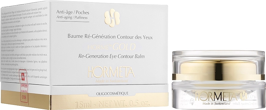 Hormeta Регенерувальний бальзам для контуру очей HormeGold Re-Generation Eye Contour Balm - фото N2