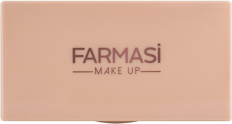 Farmasi Make Up Peach Bite Палетка для обличчя 3 в 1 - фото N1