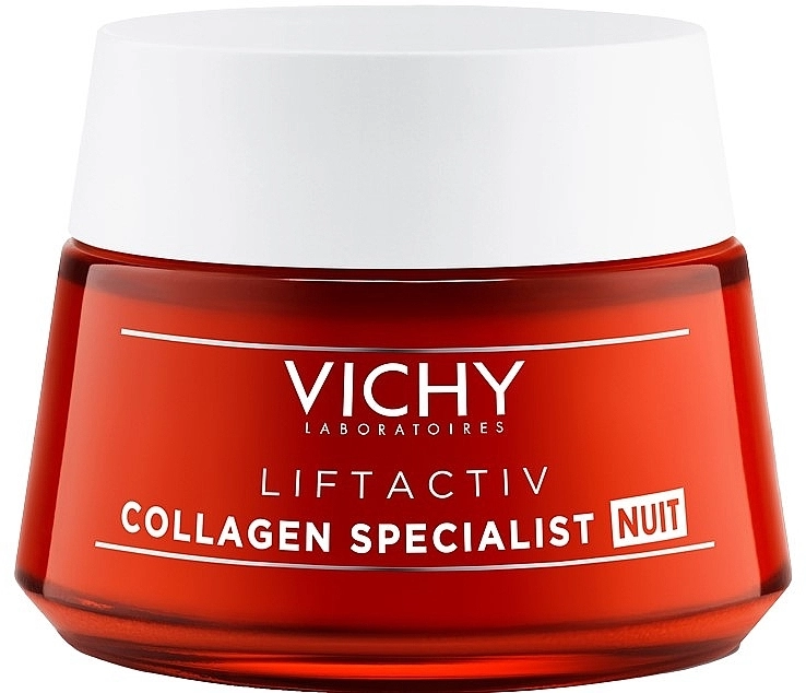 Vichy Колагеновий нічний крем-догляд для обличчя LiftActiv Collagen Specialist Night - фото N1