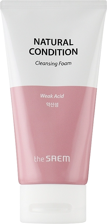 The Saem Пінка для вмивання очищувальна Natural Condition Weak Acid Cleansing Foam - фото N1