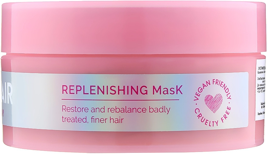 Lee Stafford Восстанавливающая маска с розовой глиной Fresh Hair Replenishing Mask - фото N1