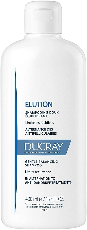 Ducray Балансувальний шампунь Elution Gentle Balancing Shampoo - фото N1