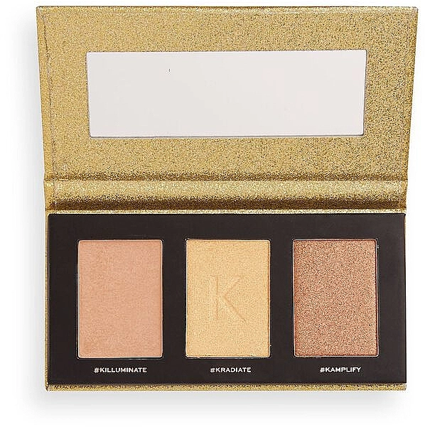 Makeup Revolution Набор Kitulec #GlowKitulca Highlighter Palette (2xhigh/palette/7.5g) - фото N4