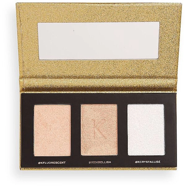 Makeup Revolution Набор Kitulec #GlowKitulca Highlighter Palette (2xhigh/palette/7.5g) - фото N8