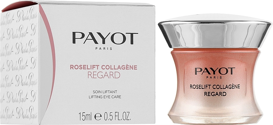 Payot Крем для области вокруг глаз с пептидами Roselift Collagene Regard Lifting Eye Cream - фото N2