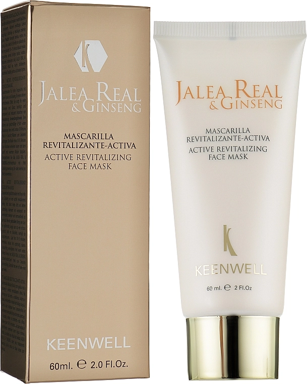 Keenwell Активная ревитализирующая маска для лица Jalea Real & Ginseng Active Revitalizing Face Mask - фото N2