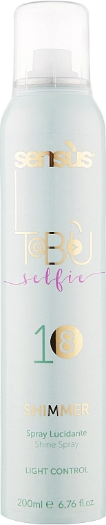 Sensus Спрей для блиску волосся Tabu Shimmer 18 - фото N1