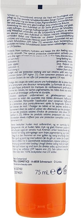 Declare Солнцезащитный крем Anti-Wrinkle Sun Protection Cream SPF 30 (тестер) - фото N2