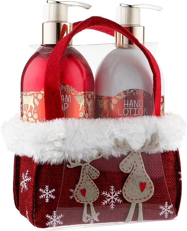 Vivian Gray Набір Red Chistmas (soap/250ml + h/lot/250ml) - фото N1