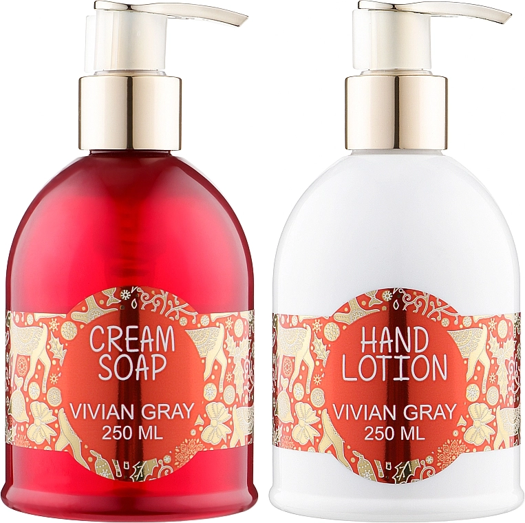 Vivian Gray Набір Red Chistmas (soap/250ml + h/lot/250ml) - фото N2