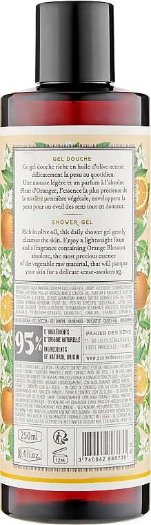 Panier des Sens Гель для душа "Флердоранж" Orange Blossom Shower Gel - фото N2