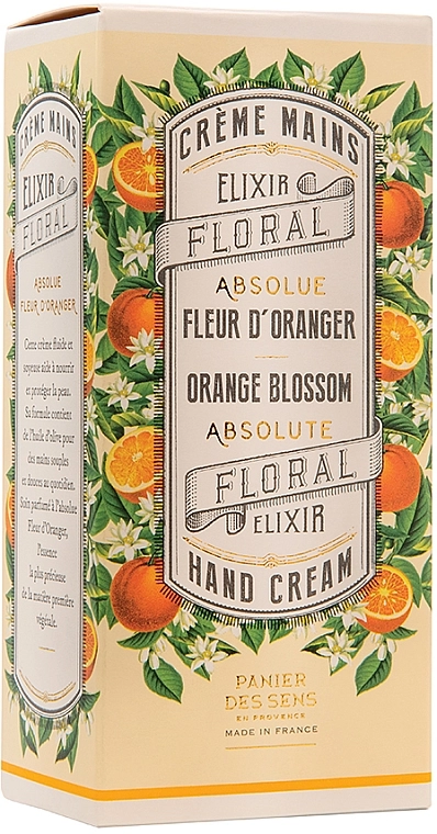 Крем для рук "Флердоранж" - Panier des Sens Orange Blossom Hand Cream, 75ml - фото N2