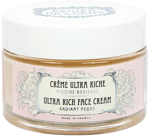Panier des Sens Насичений крем для обличчя Radiant Peony Ultra Rich Face Cream - фото N1