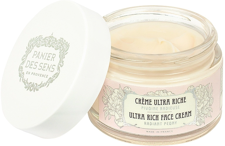 Panier des Sens Насичений крем для обличчя Radiant Peony Ultra Rich Face Cream - фото N2