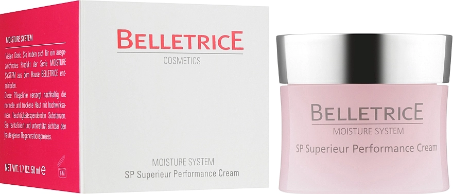 Belletrice Крем для лица "Супер Восстановление" Moisture System SP Superieur Performance Cream - фото N2