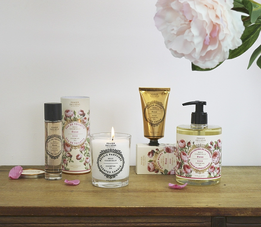 Panier des Sens Крем для рук "Троянда" Hand Cream Rejuvenating Rose - фото N5