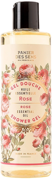 Panier des Sens Гель для душу "Троянда" Shower Gel Rejuvenating Rose - фото N1