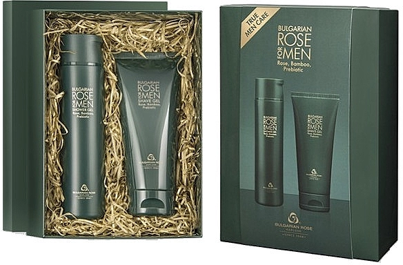 Bulgarian Rose Набір For Men (sh/gel/250ml + shave/gel/200ml) - фото N1