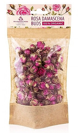 Bulgarian Rose Ароматизирующие бутоны Rosa Damascena Organic Dry Buds - фото N1
