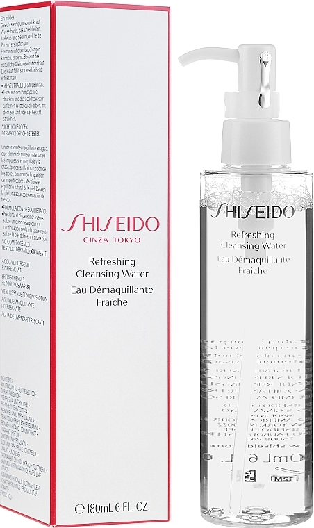 Shiseido Освежающая очищающая вода Refreshing Cleansing Water - фото N1
